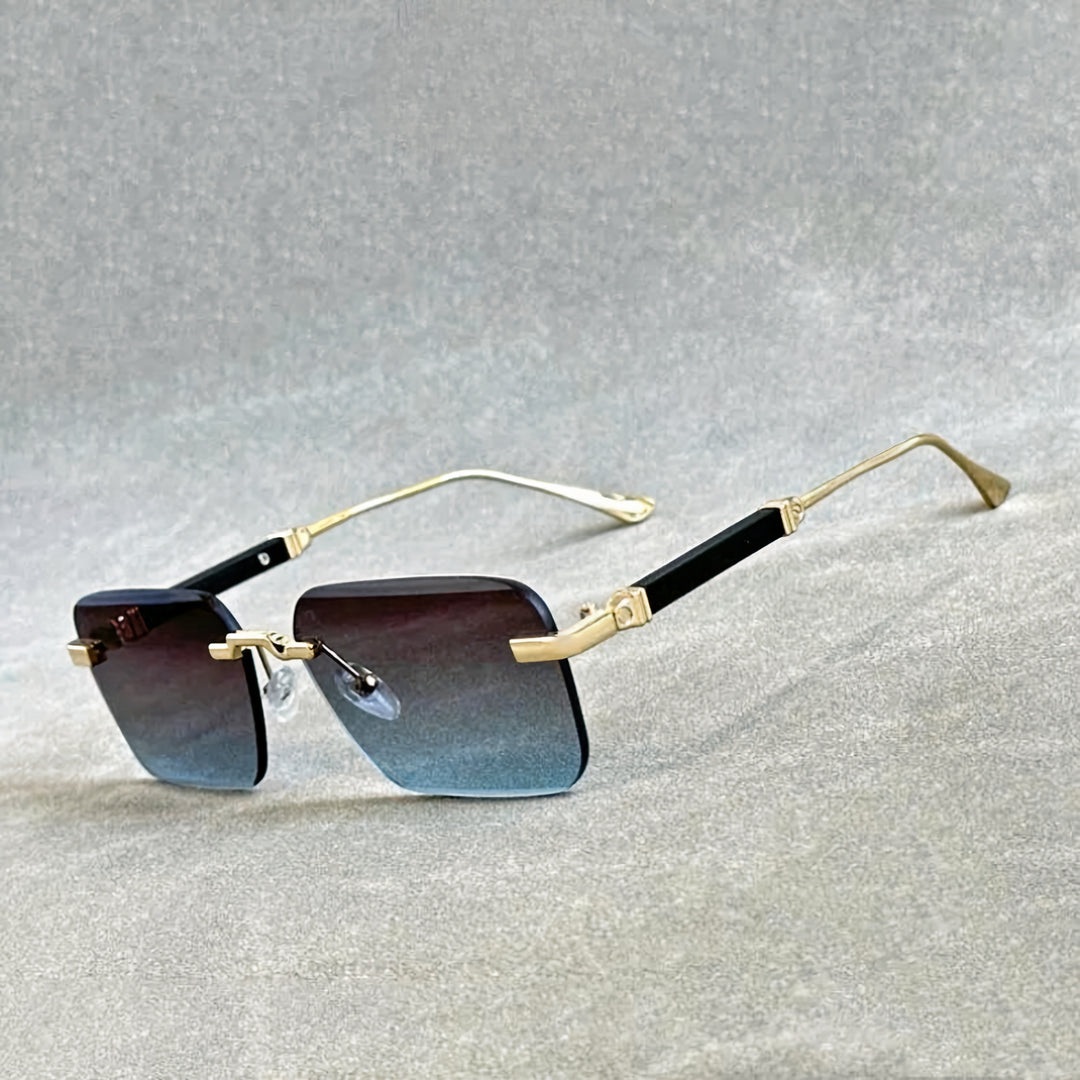 SunGold Rimless Sunglasses