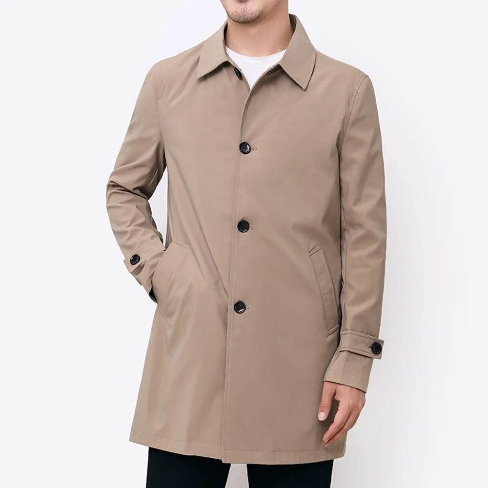 Enzo Tailored Trench Coat