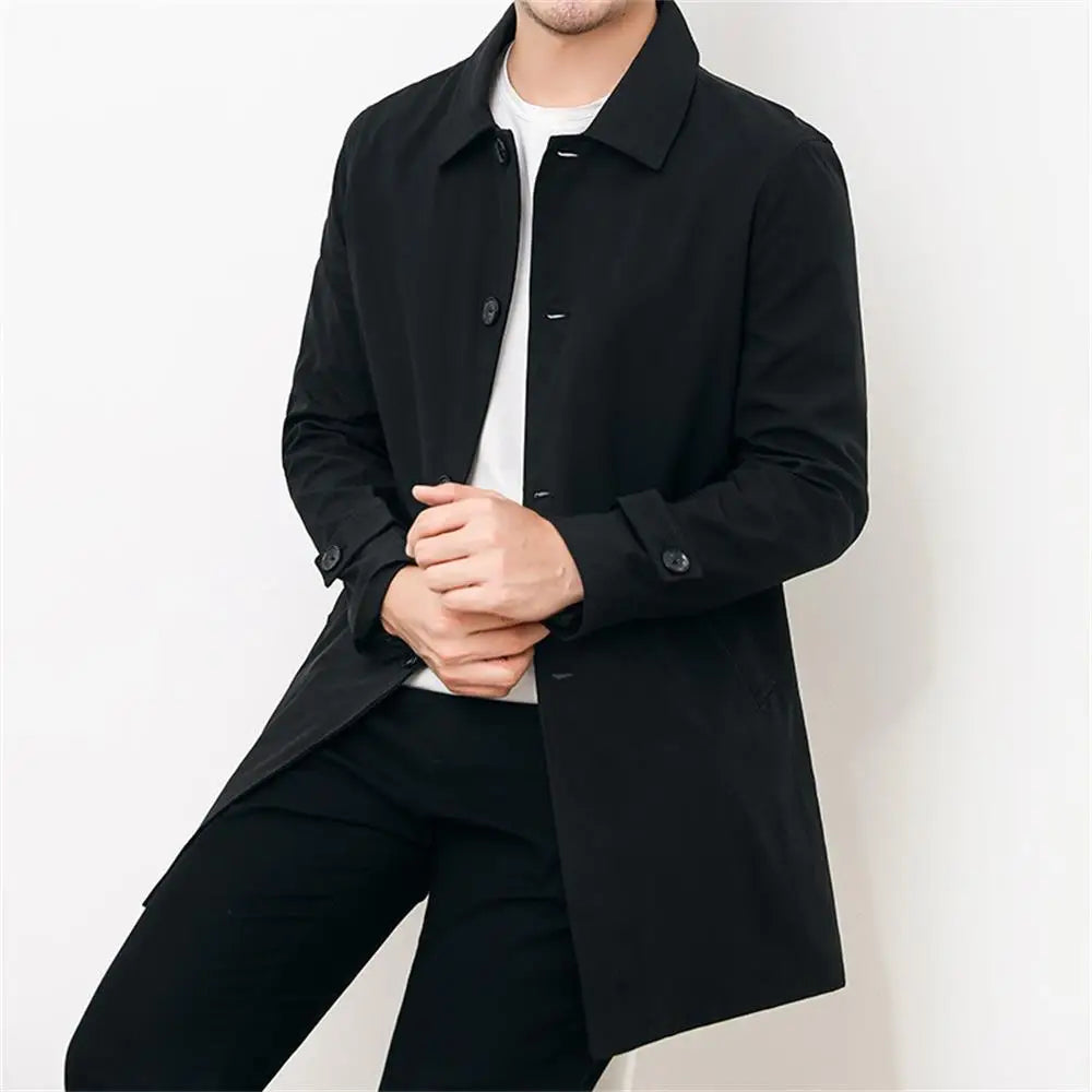 Enzo Tailored Trench Coat