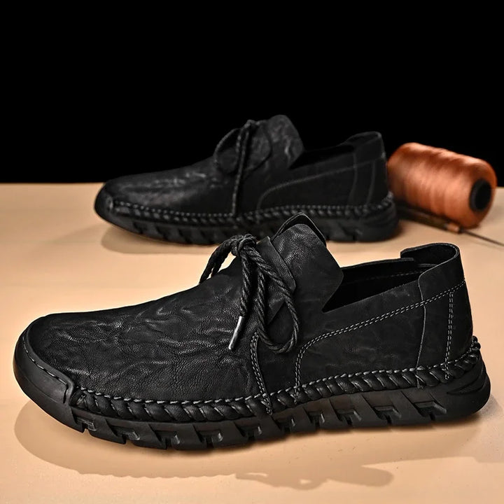 Davide Grit Leather Shoes