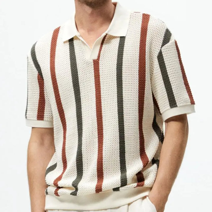 Wexley Vintage Striped Polo