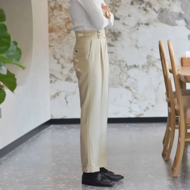 Alden Pleated Trousers