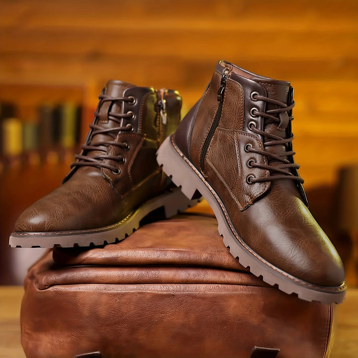 Romus Brickwell Leather Boots