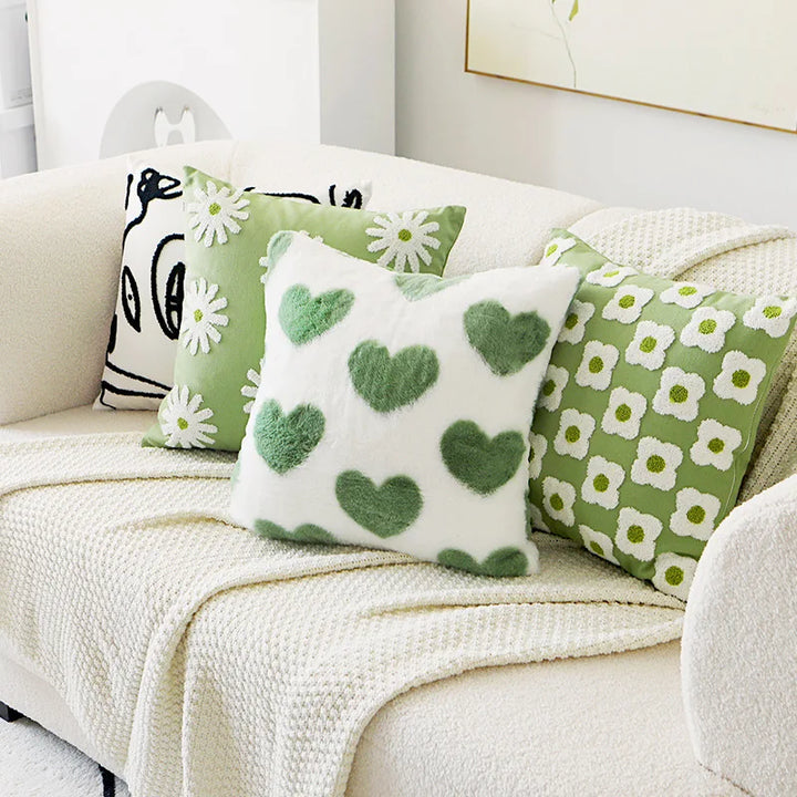 Lush Lily Pillow Covers