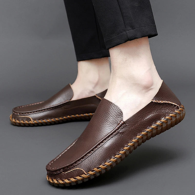 Stitch Threaded Loafers