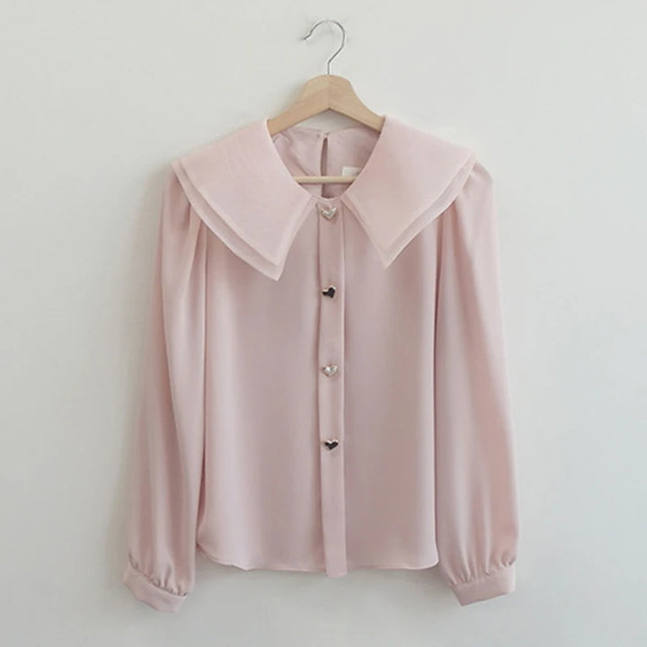 Everlane Gold Hearted Blouse