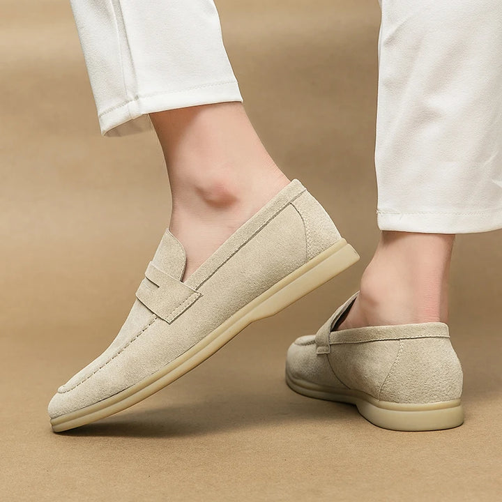 Salvatore Rossi Suede Loafers