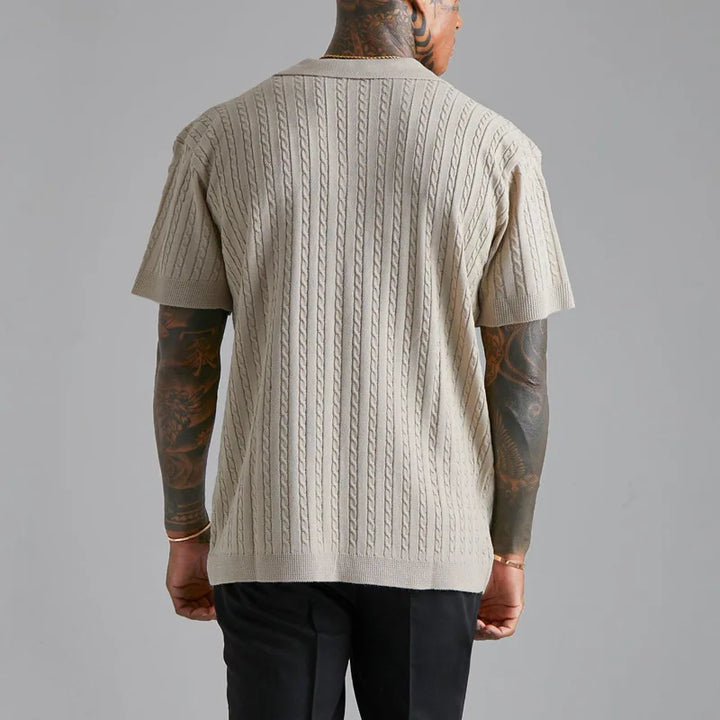 Palermo Knit Button-Down