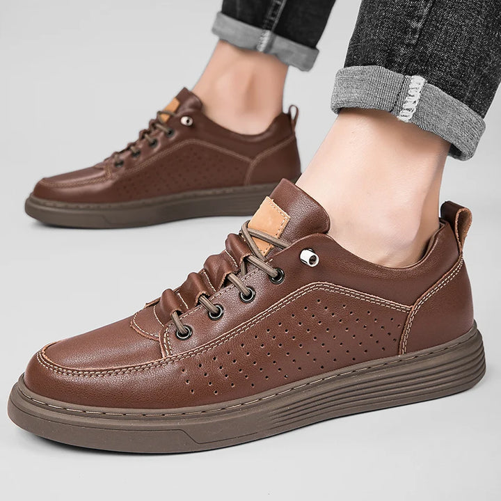 Delano Genuine Leather Sneakers