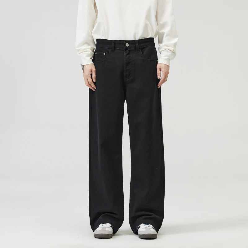 Alessio Wide Leg Cotton Trousers