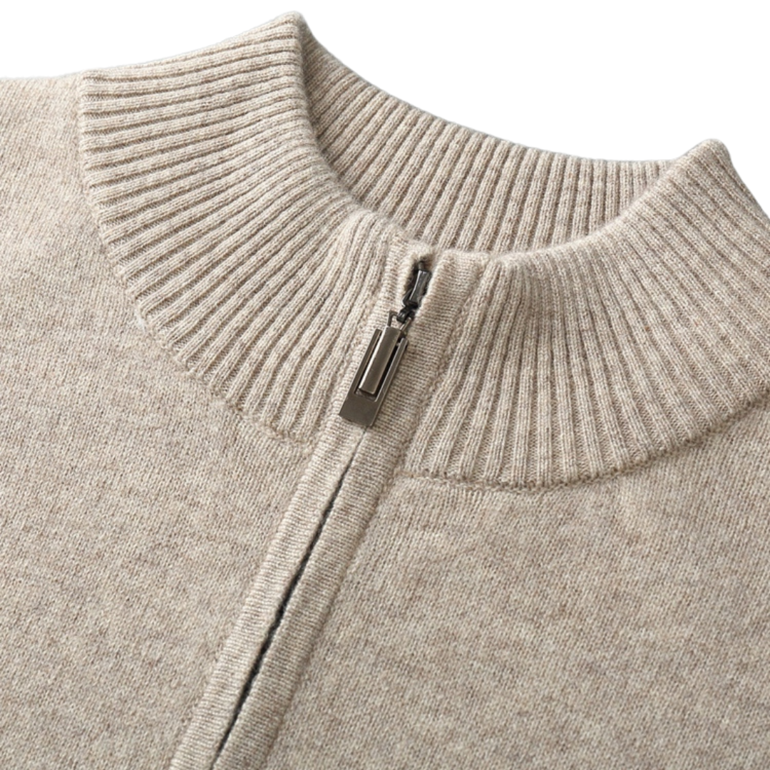 Soprano Wool Cashmere - Quarter Zip