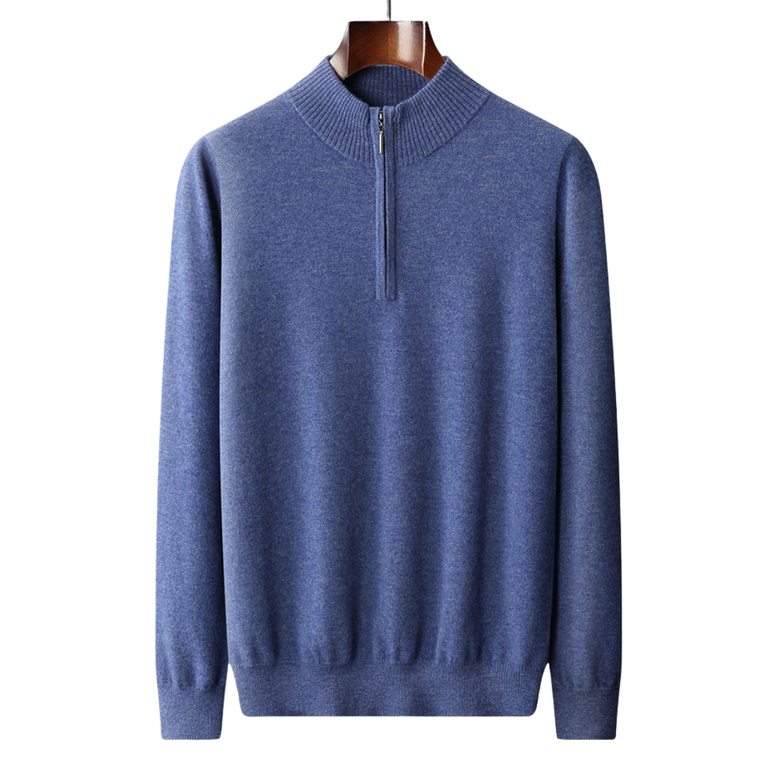 Soprano Wool Cashmere - Quarter Zip