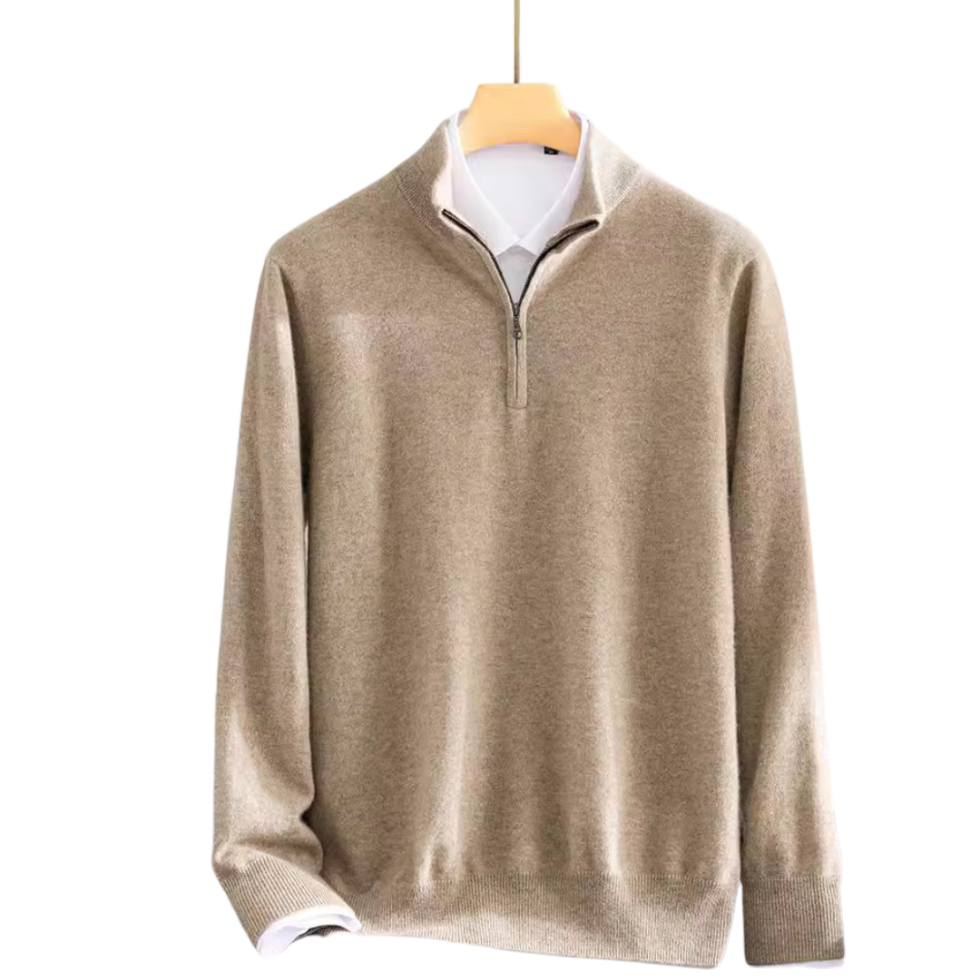 Soprano Wool Cashmere - Quarter Zip