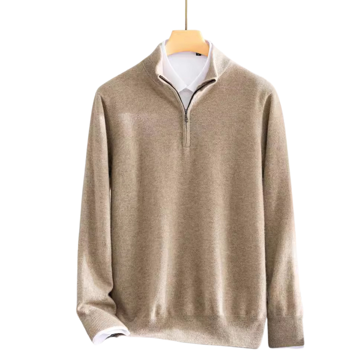 Soprano Wool Cashmere - Quarter Zip