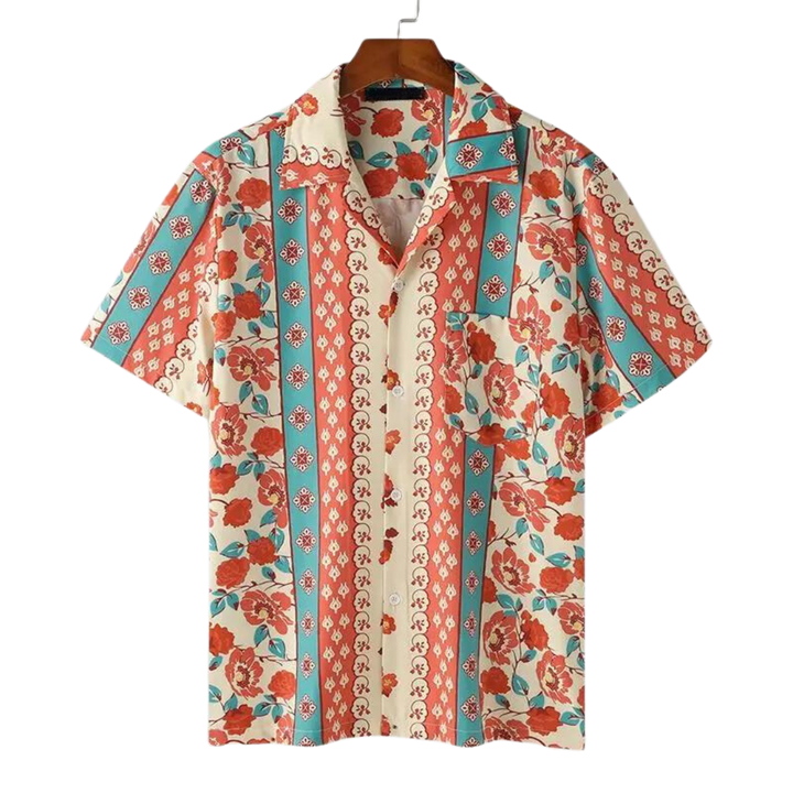 Coastal Sunburst Short-Sleeve Shirt